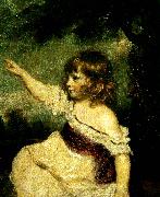 Sir Joshua Reynolds master hare oil painting artist
